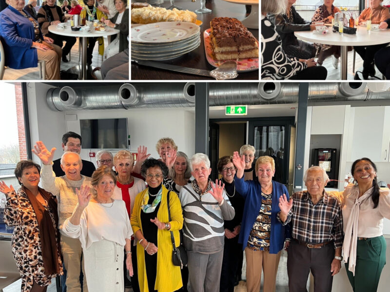 Feestelijke viering 50 en 60 jaar trouwe huurders! - Onze dankbaarheid is groot voor deze trouwe huurders.