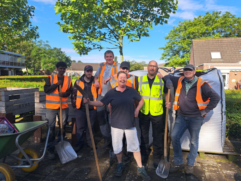 Groen en gezellig: samenwerken aan een mooiere buurt